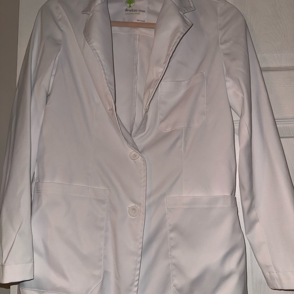 Women's White nursing coat